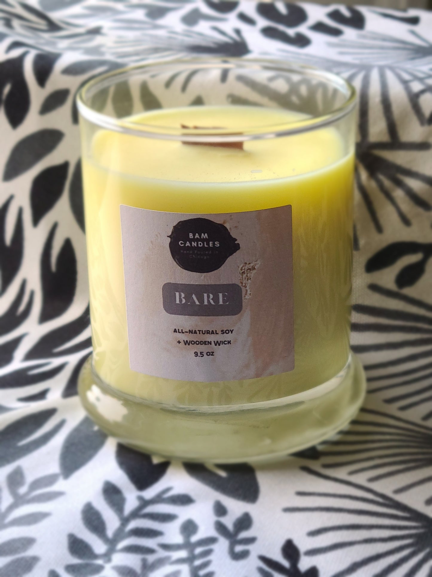"BARE" *BAM* SOY CANDLE