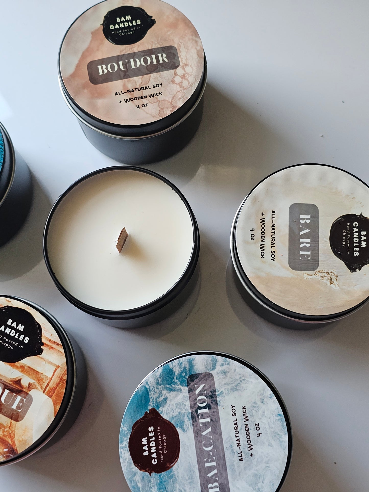 "BARE" *BAM* SOY CANDLE
