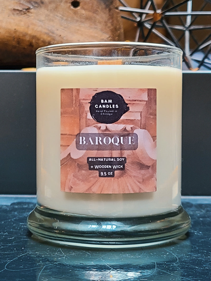 "BAROQUE" *BAM* SOY CANDLE