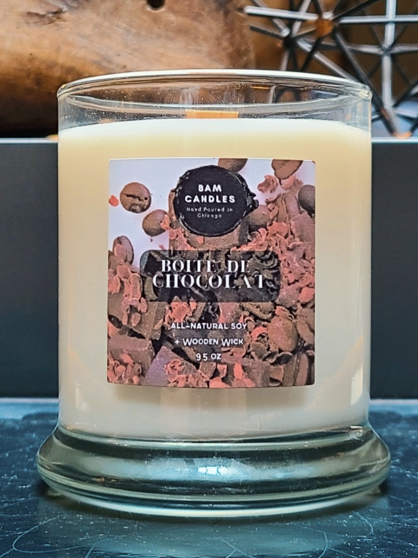 "BOITE DE CHOCOLATS" *BAM* SOY CANDLE