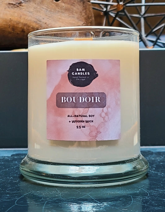 "BOUDOIR" *BAM* SOY CANDLE