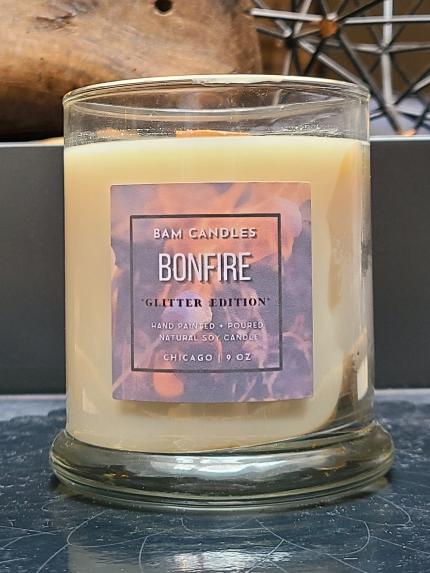 "BONFIRE" *BAM* SOY CANDLE