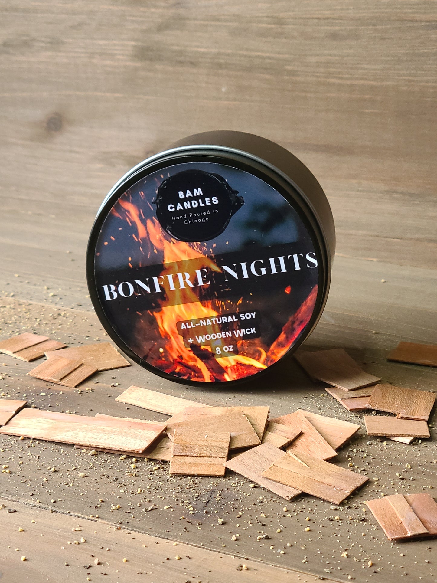 "BONFIRE NIGHTS" *BAM* SOY CANDLE