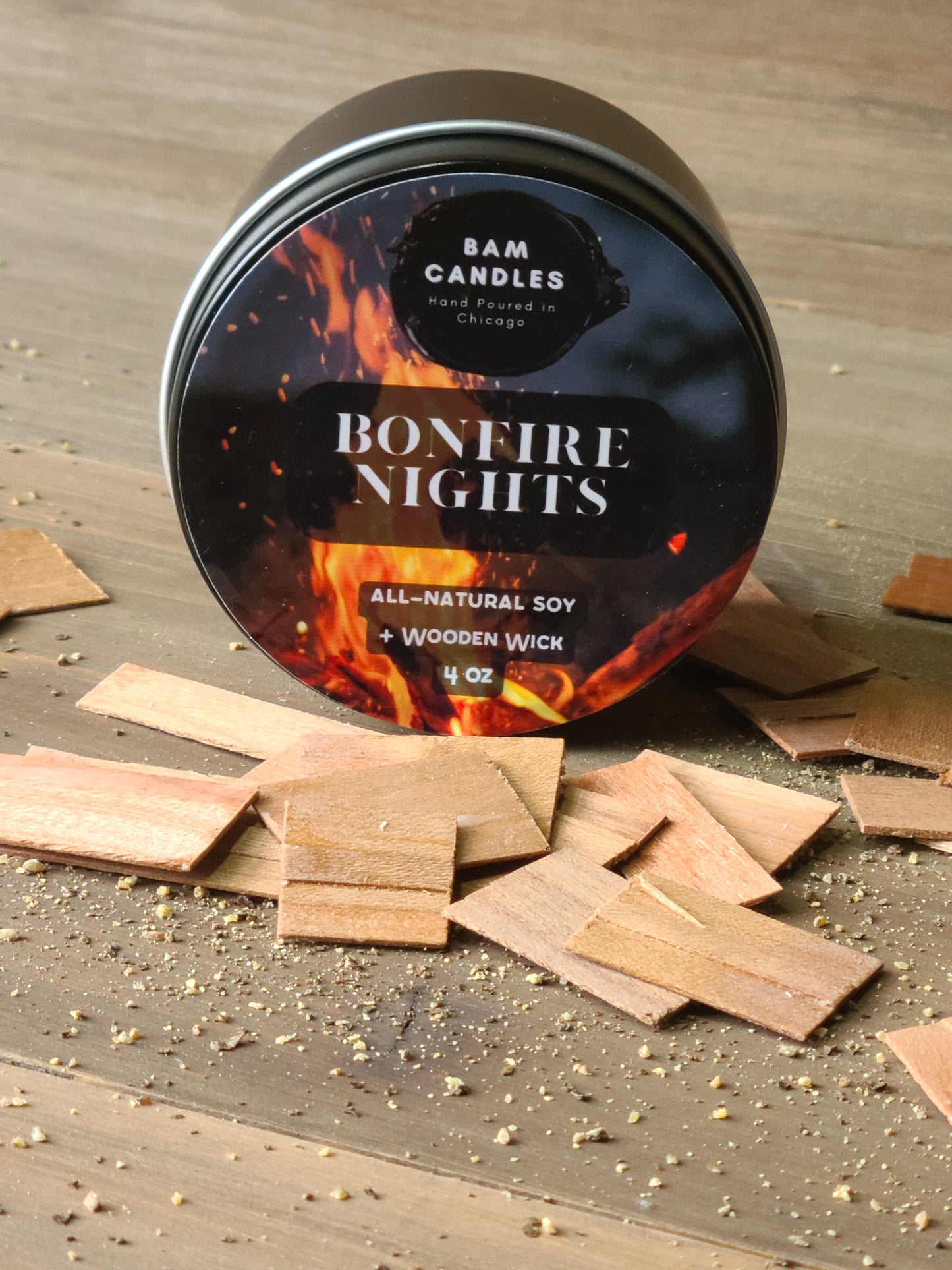 "BONFIRE NIGHTS" *BAM* SOY CANDLE